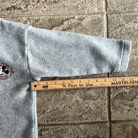SOLD vintage disney mickey mouse fleece button up jacket - Picture 10 of 10